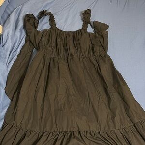 Abercrombie & Fitch Black Maxi Dress